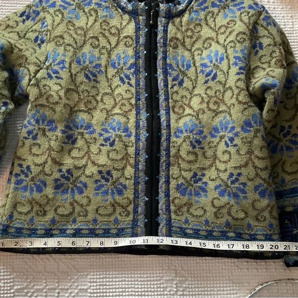 Nomadic Traders Wool Zippered Cardigan Sweater - Picture 12 of 12